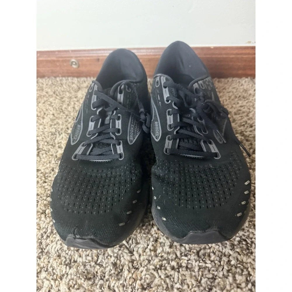 Brooks Glycerin 20 Men's 12 2E Wide Black Running Shoes Athletic Sneakers Casual